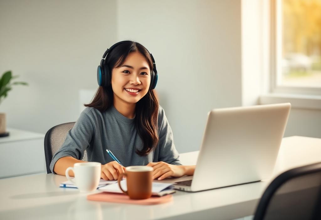 Học viên học trực tuyến